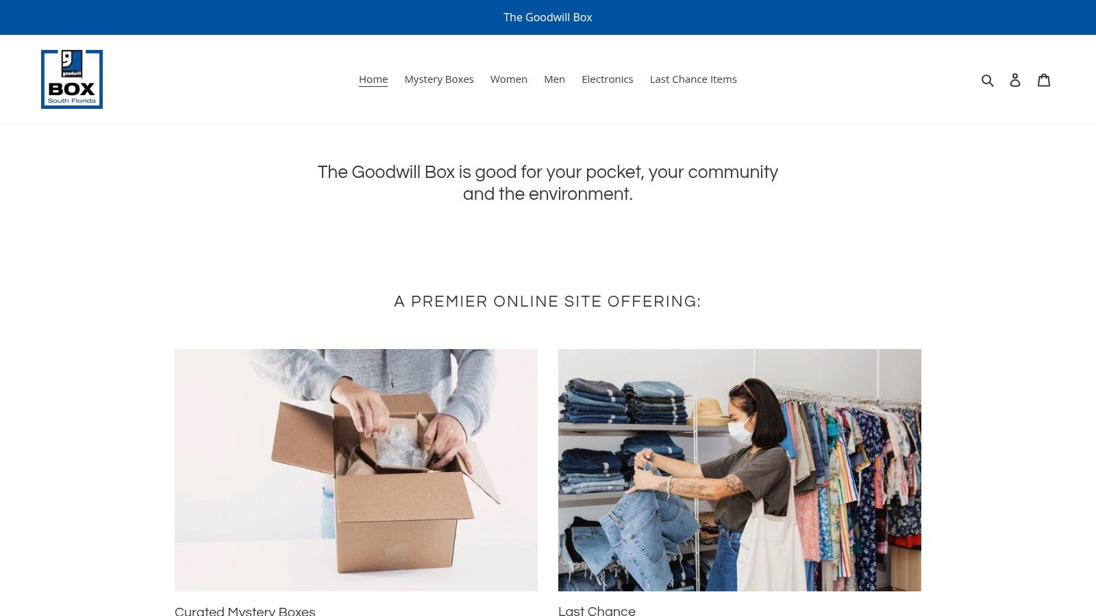 The Goodwill Box