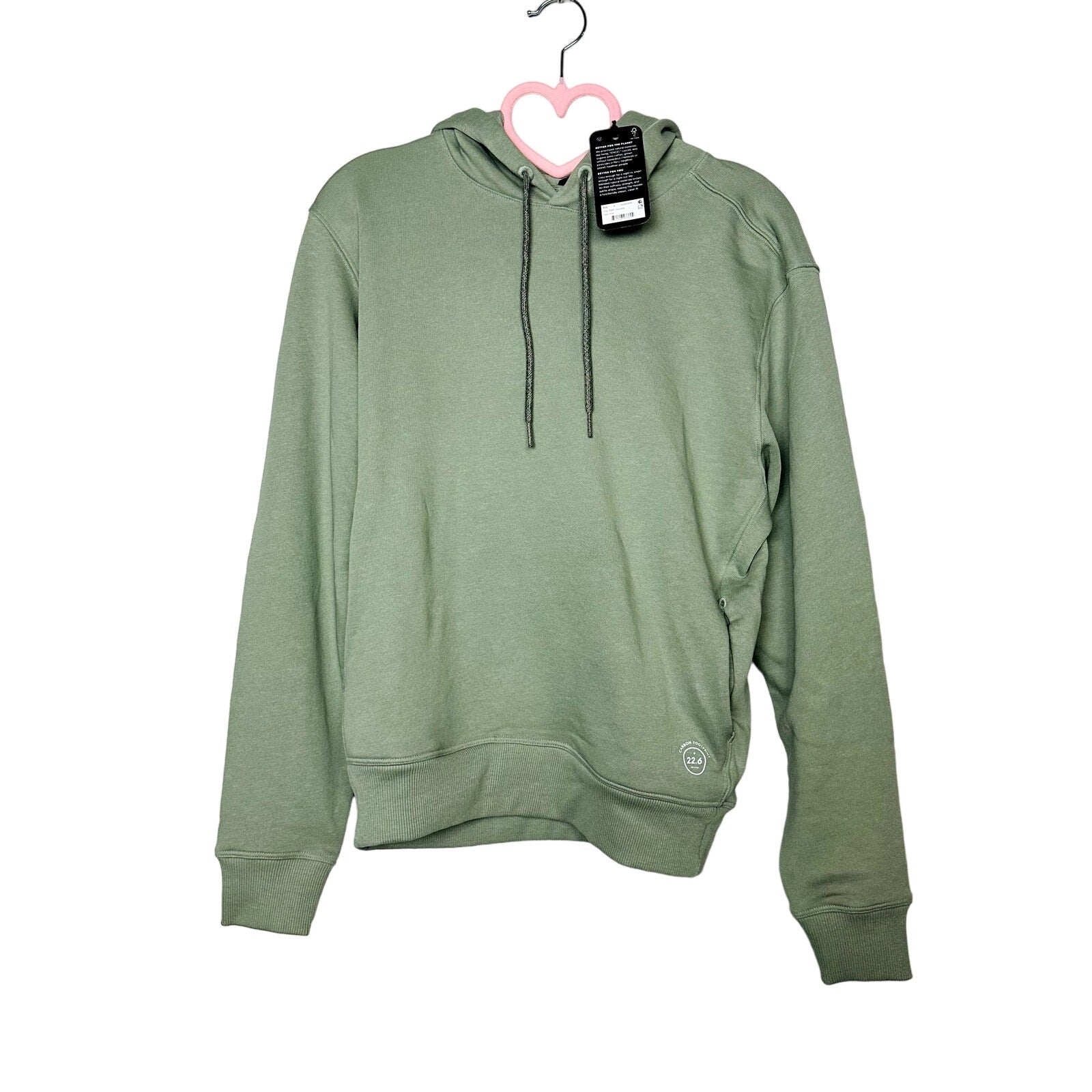 Allbirds NWT Hazy Pine The R&R Pullover Hoodie Size Small