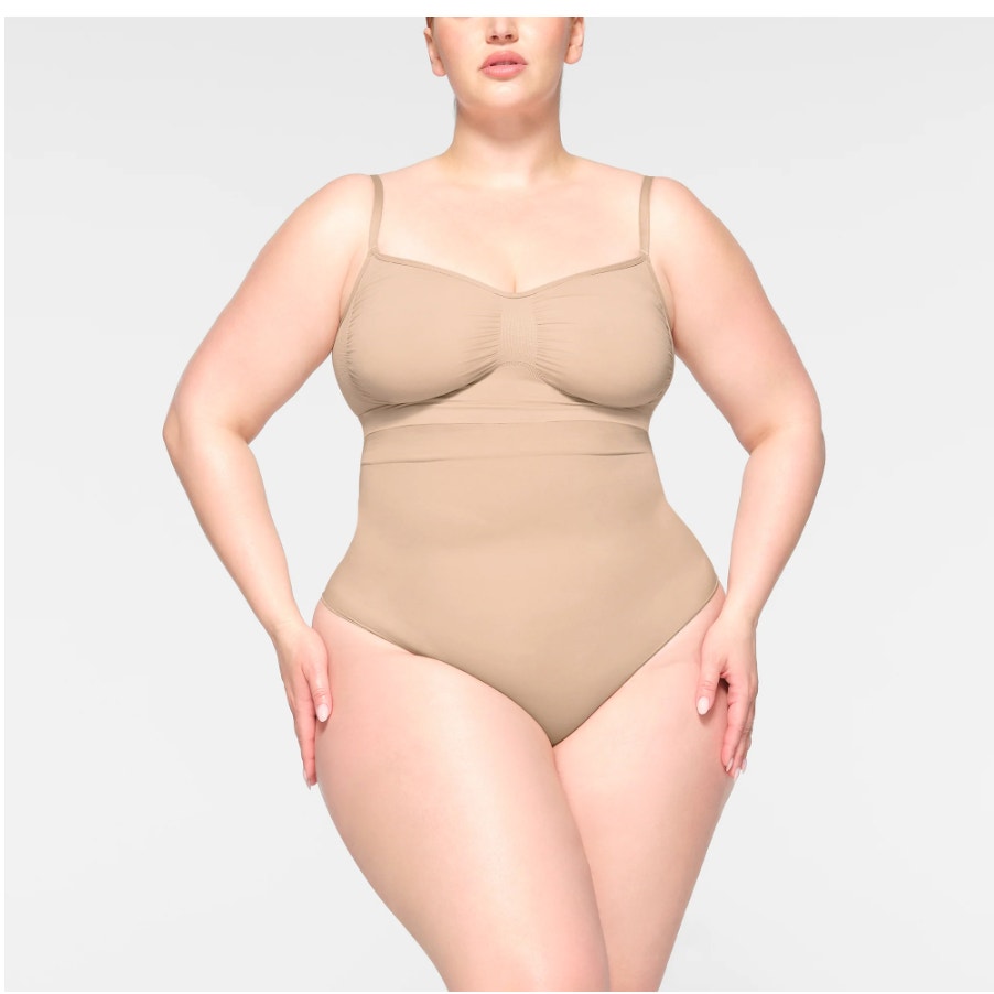 Skims NWOT Seamless Sculpting Tan Bralette Size 2XL/3XL