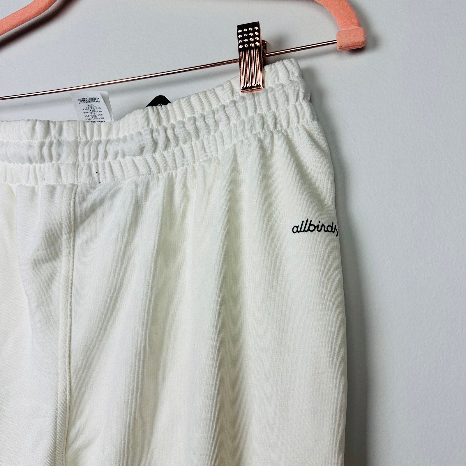 Allbirds NWT R&R Natural White Sweatpants Jogger Track Pants Size X-Large