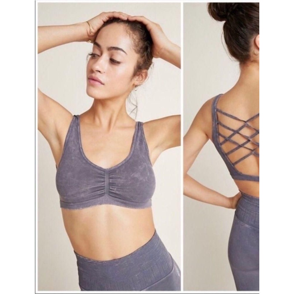 Free People NWOT Criss Cross Bralette Size M/L