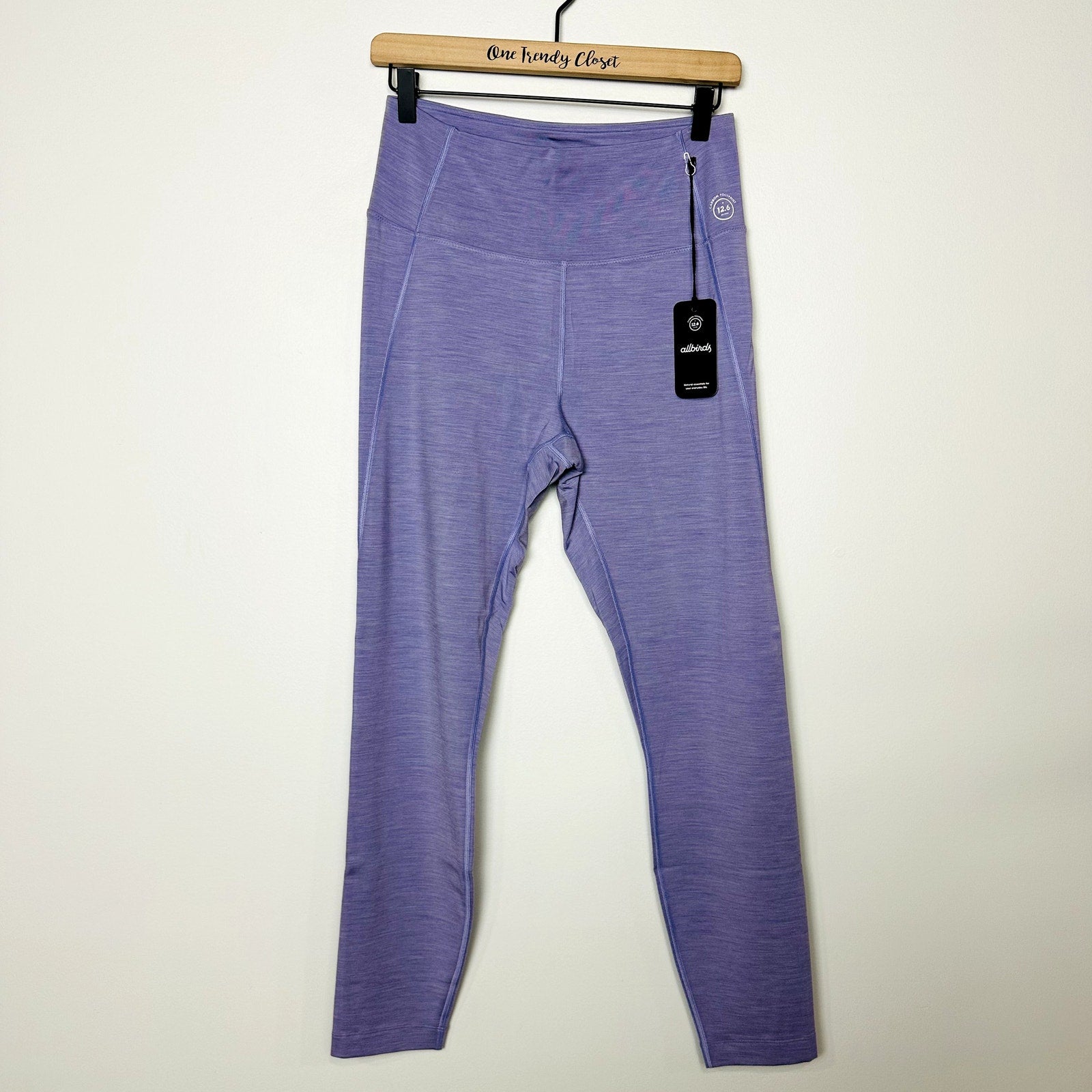 Allbirds NWT Purple Hush Natural Flow Stretch Leggings Size XS