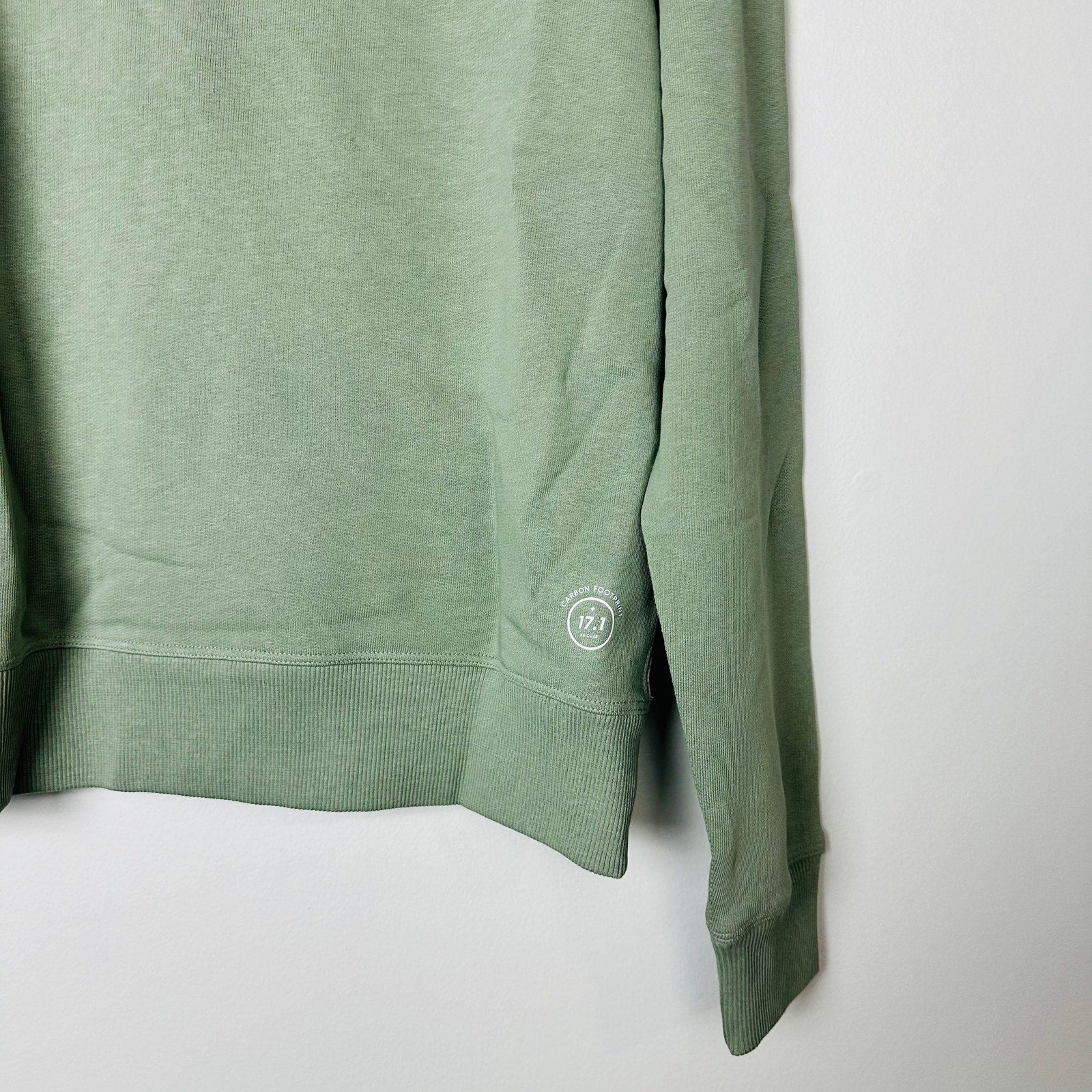 Allbirds Top NWT R&R Hazy Pine Pullover Crew Neck Sweatshirt Size Small