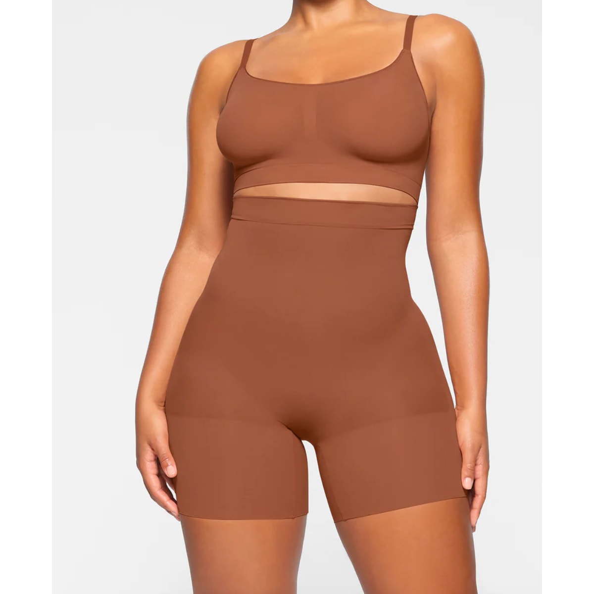 Skims NWT Bronze Everyday Sculpt Short High waisted Shapewear Size Medium