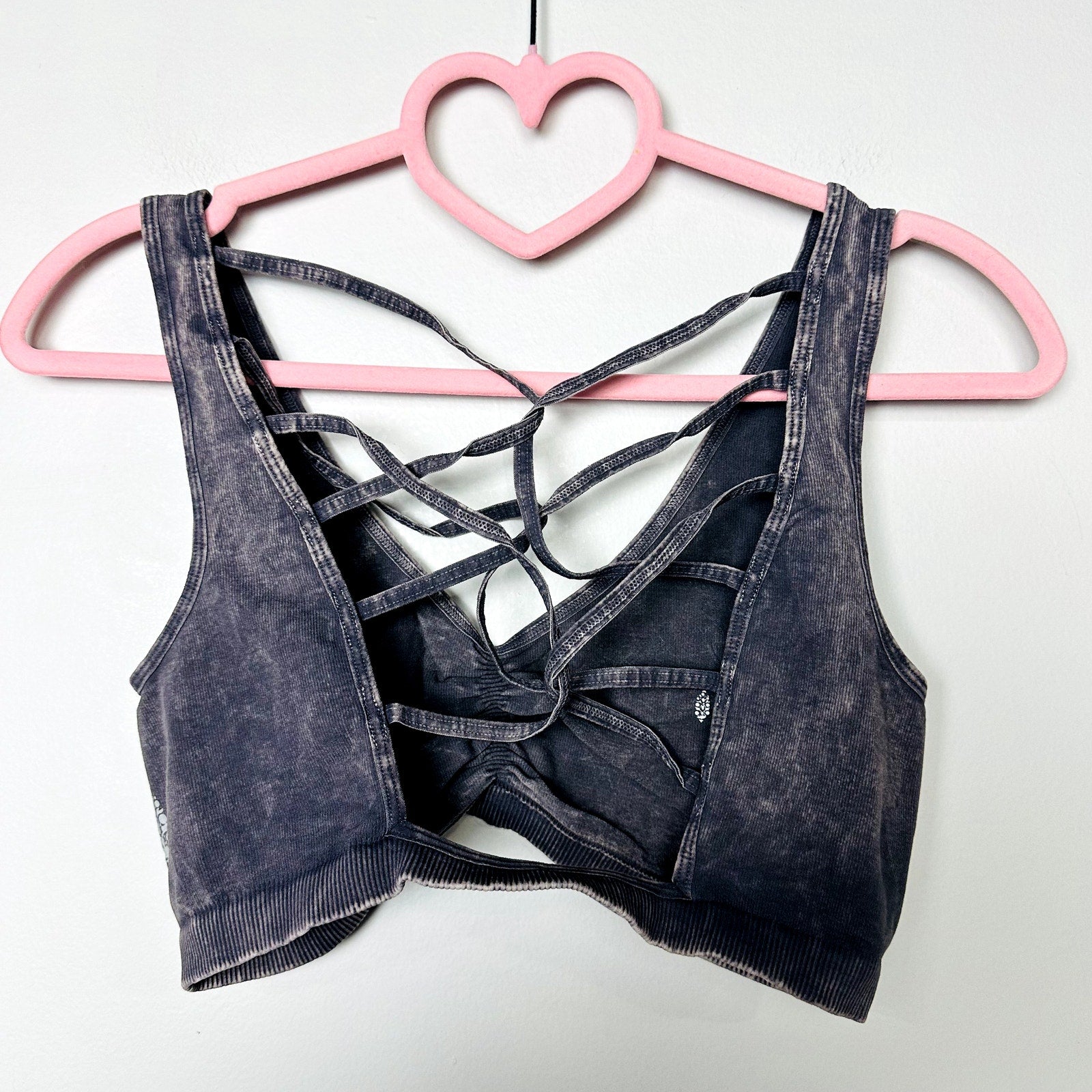 Free People NWOT Criss Cross Bralette Size M/L