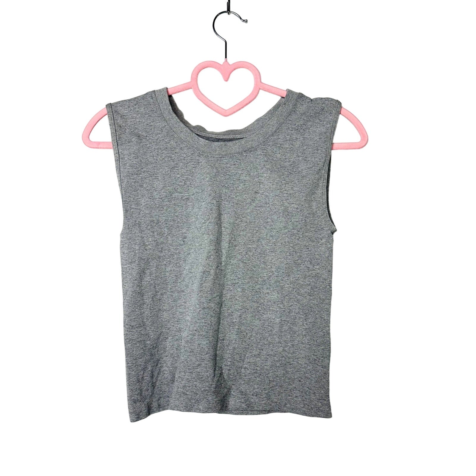 Free People Intimately NWOT Gray Seamless Cropped Muscle Tank Size XS/S