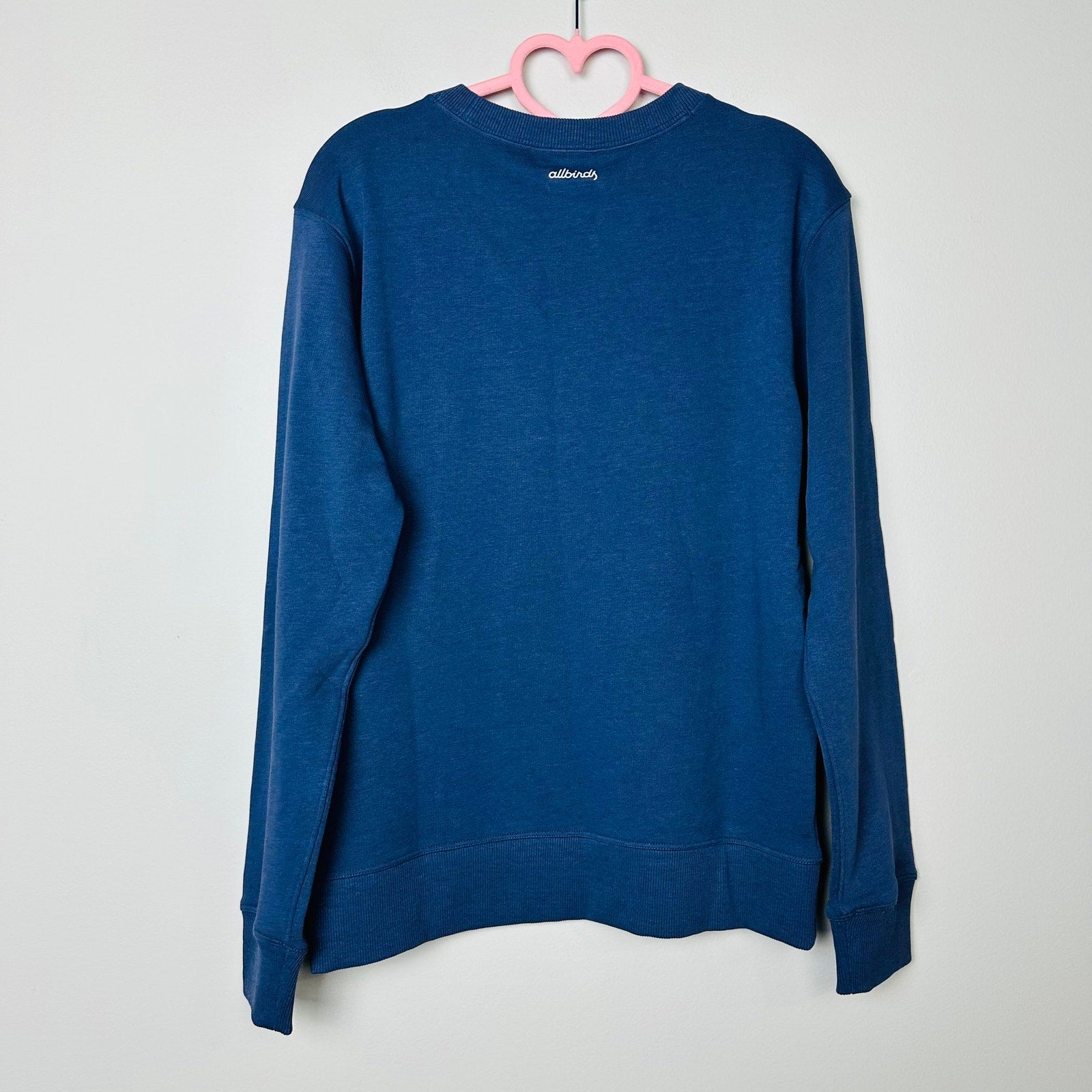 Allbirds NWT R&R Hazy Indigo Blue Pullover Crew Neck Sweatshirt Size Medium