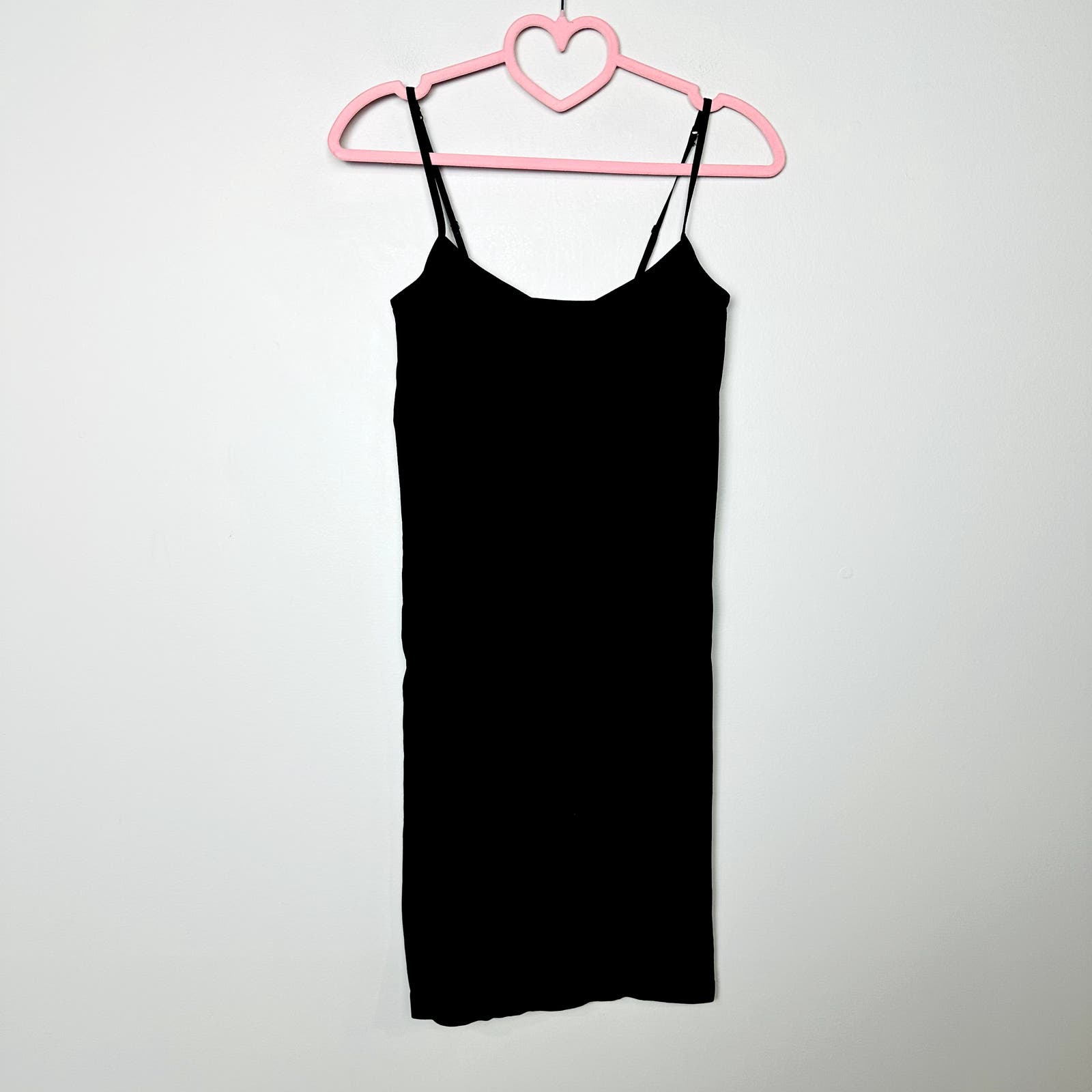 Intimately Free People NWOT Black Seamless Mini Slip Size M/L