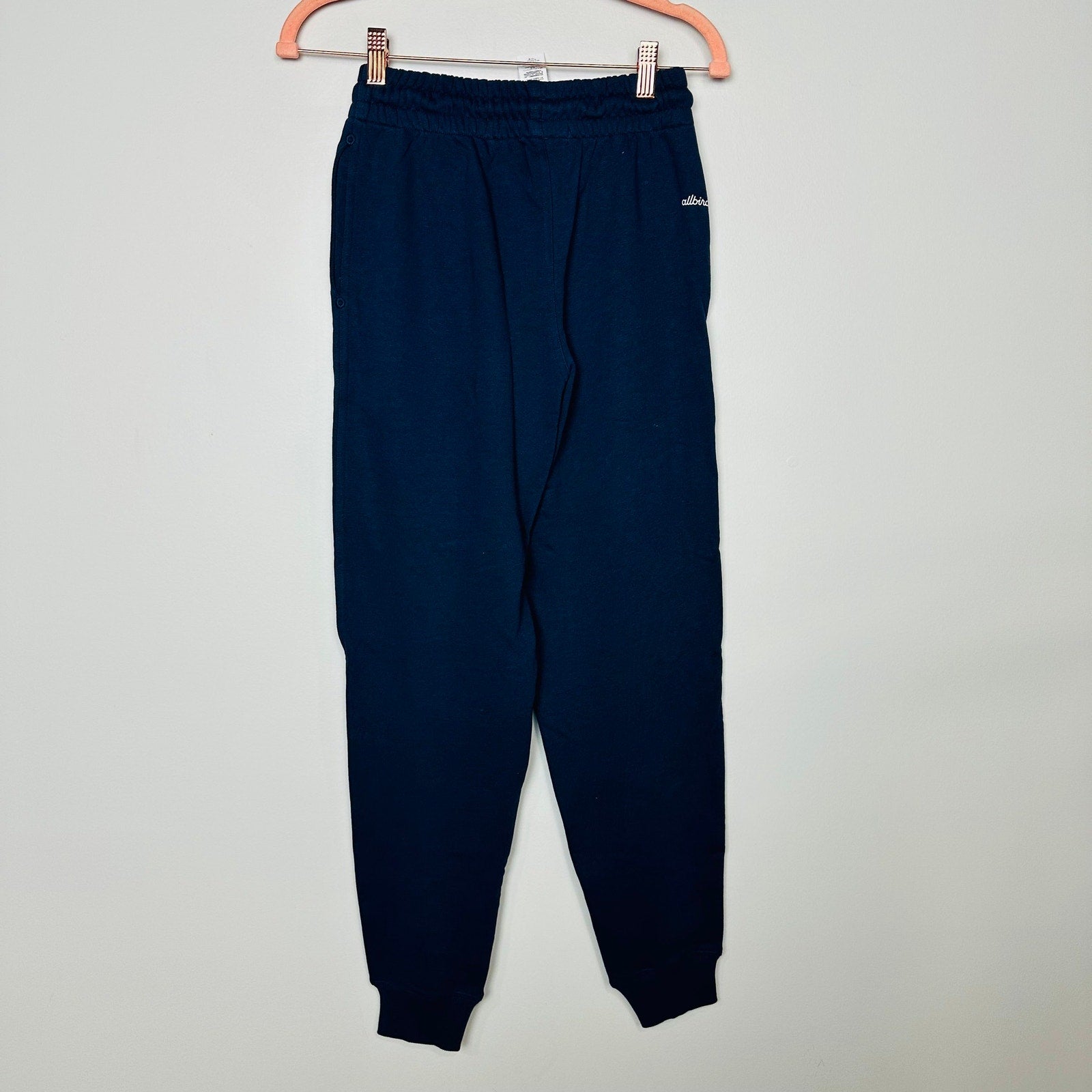 Allbirds NWT True Navy R&R Sweatpants Drawstring Jogger Size Small