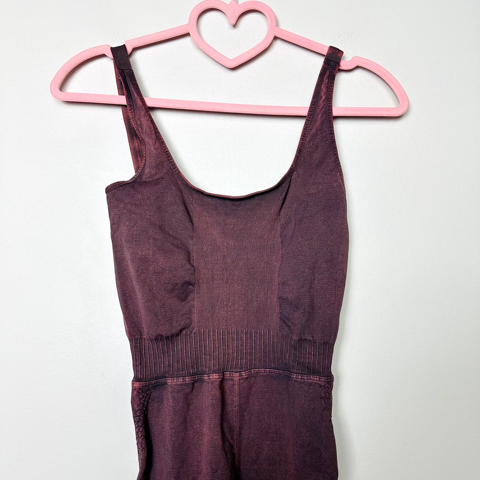 Free People NWOT Movement Good Karma Jumpsuit in Nutmeg Pink Size XS/S