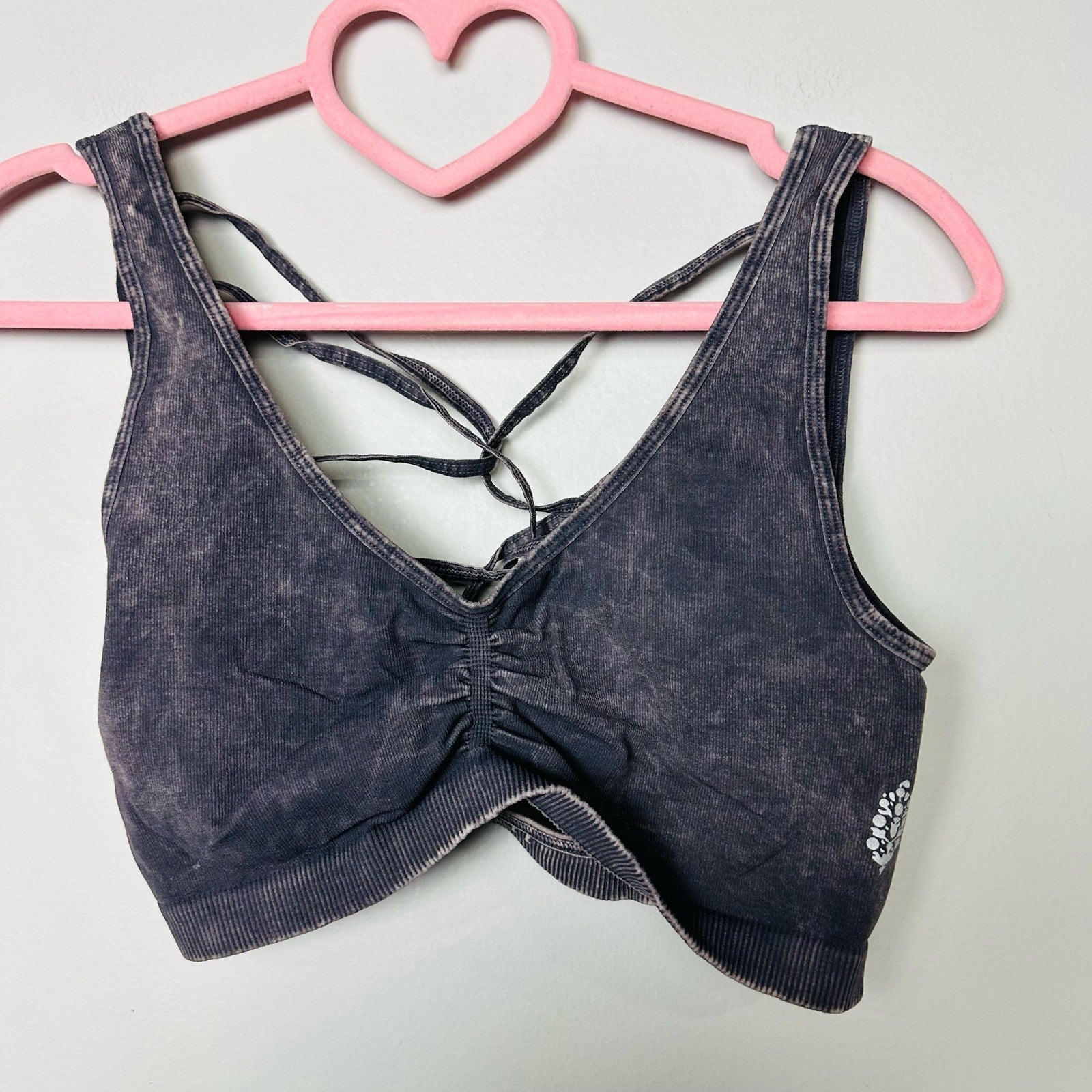 Free People NWOT Criss Cross Bralette Size M/L