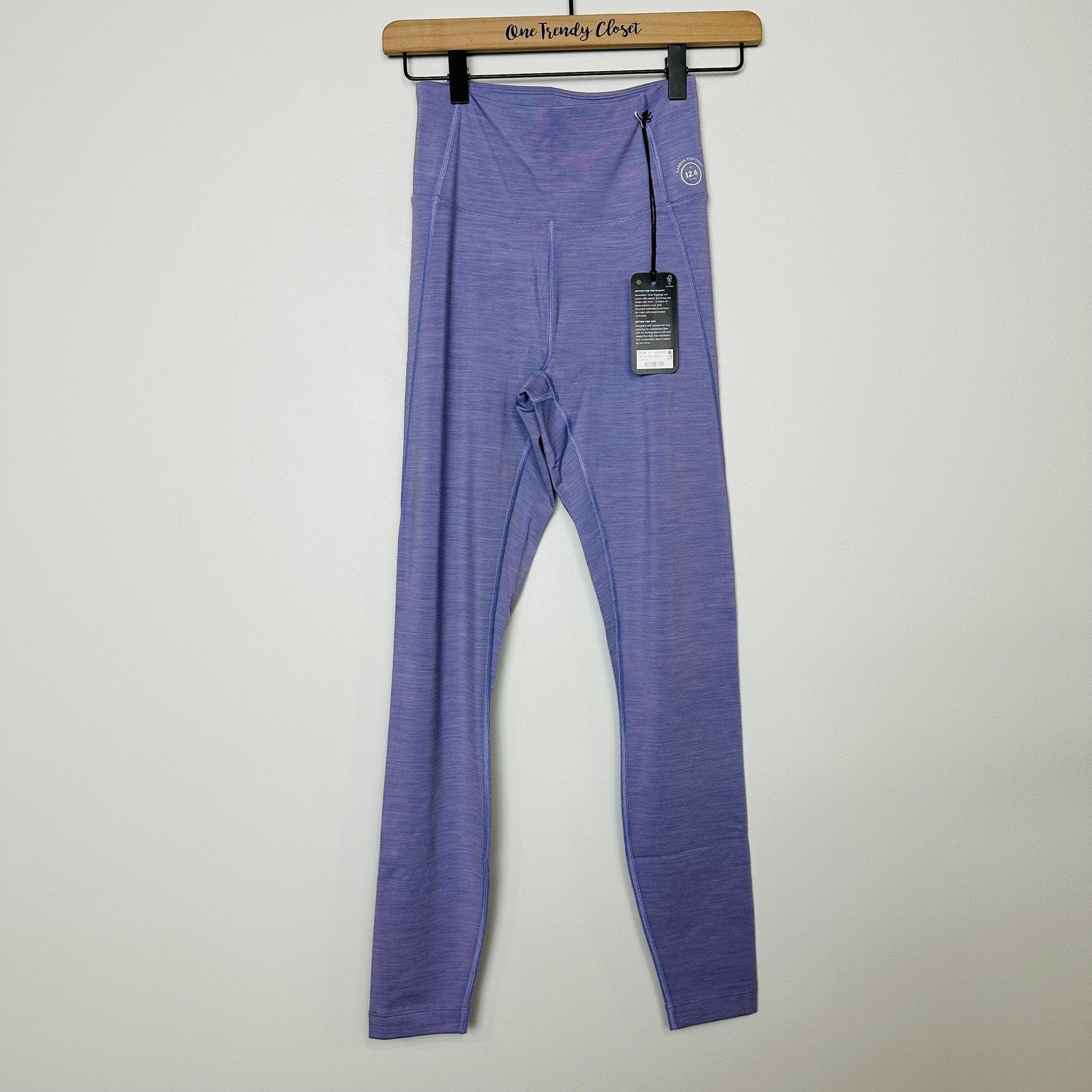 Allbirds NWT Purple Hush Natural Flow Athletic Leggings Size X-Small