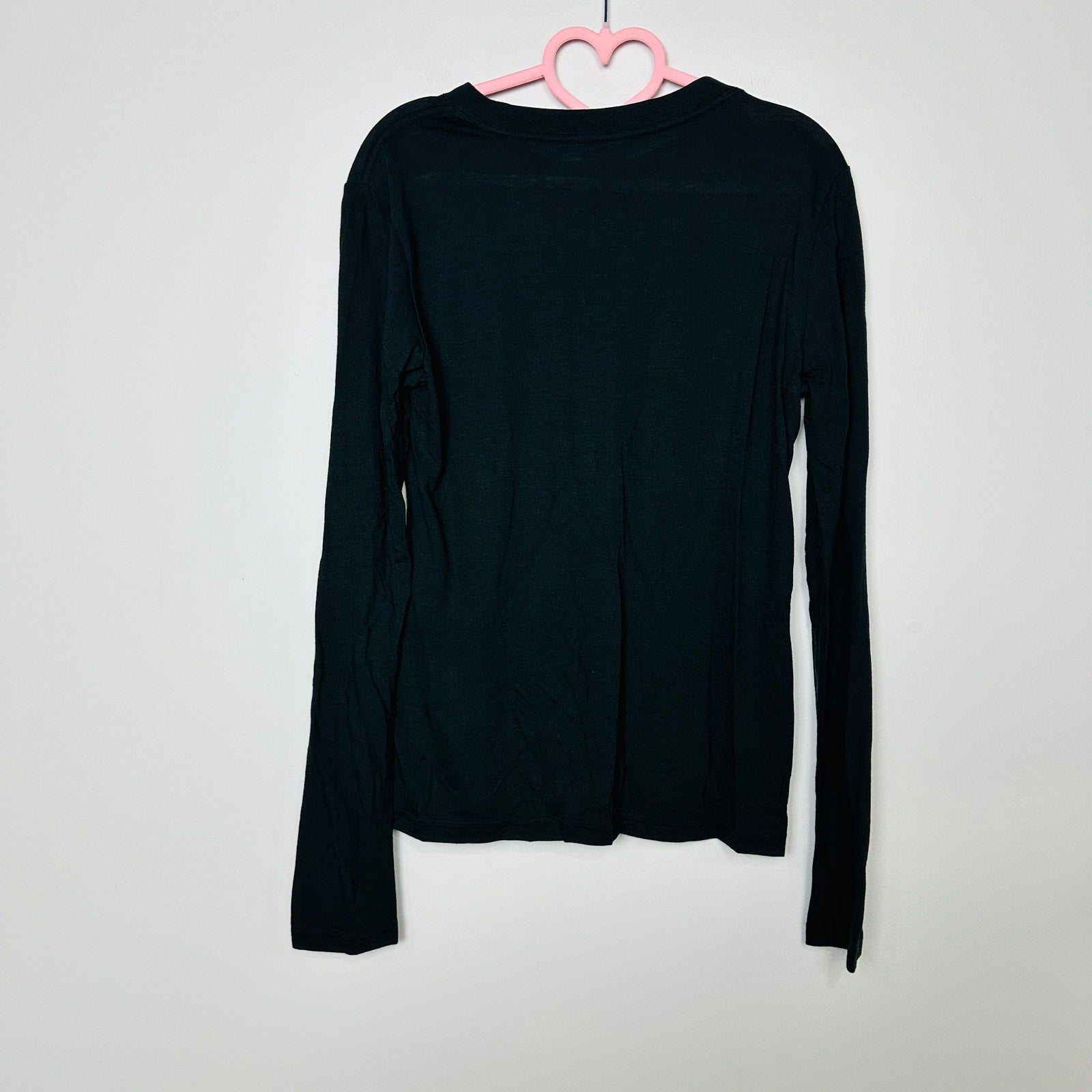 Allbirds NWT Black Sea Long Sleeve Pullover Crew Neck Tee Size Medium