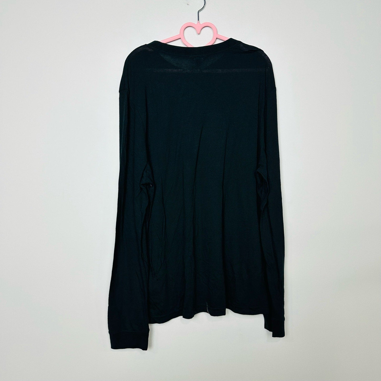 Allbirds NWT Black Sea Long Sleeve Crew Neck Tee Size XL