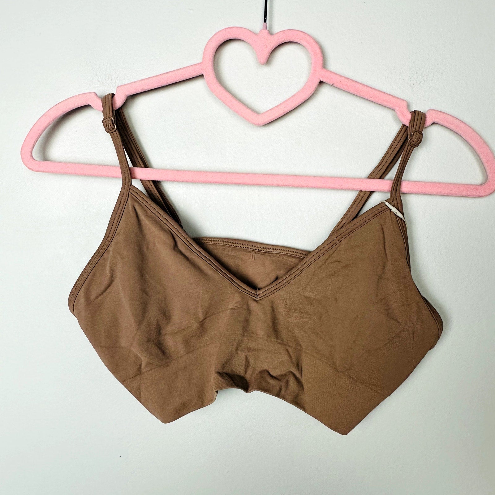 Skims NWT Soft Smoothing Seamless Bralette Bra Sienna Size Medium