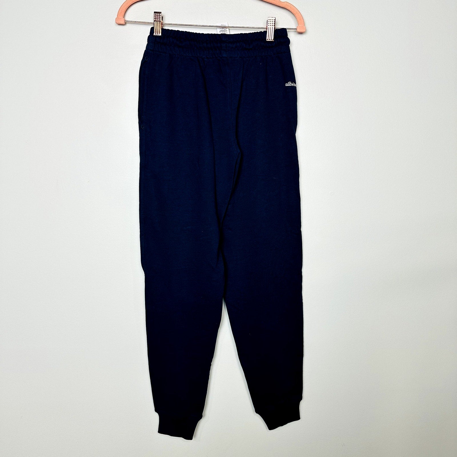 Allbirds NWT True Navy R&R Sweat Pants Drawstring Waist Size Small