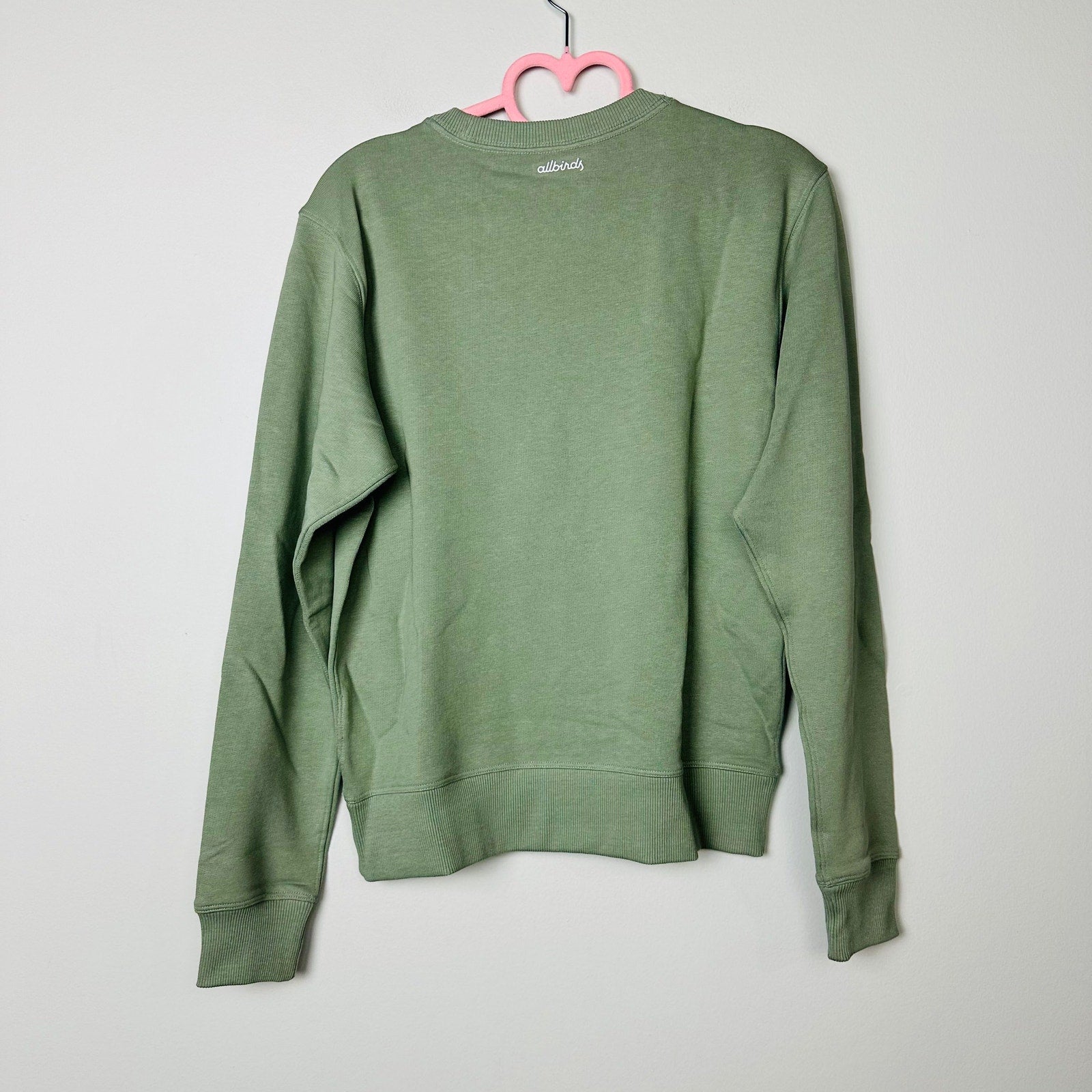 Allbirds Top NWT R&R Hazy Pine Pullover Crew Neck Sweatshirt Size Small