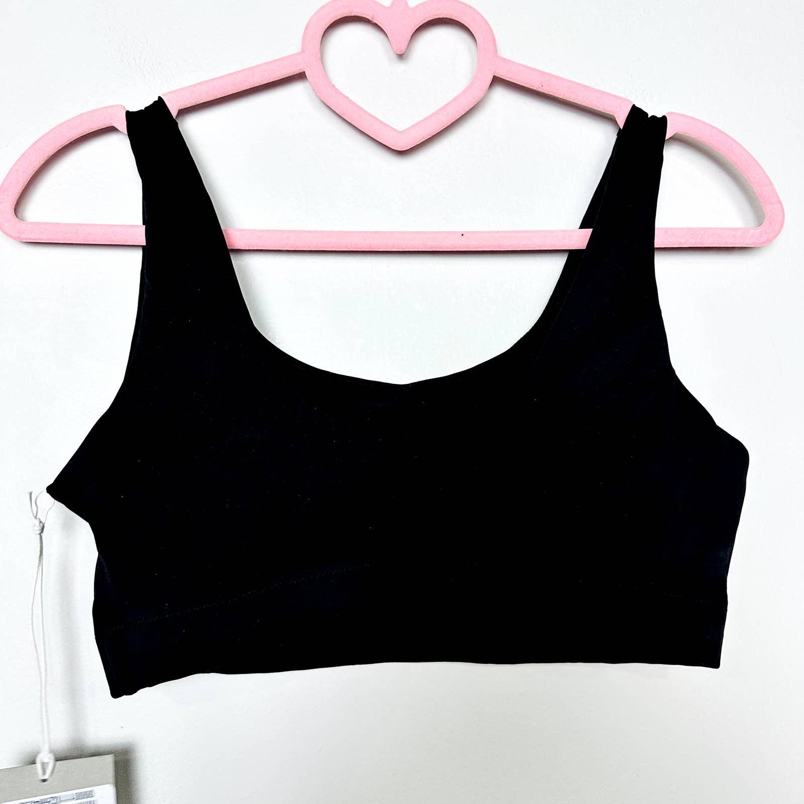 Everlane NWT The Perform Cropped Bra Workout Yoga Sports Bra Black Size Small